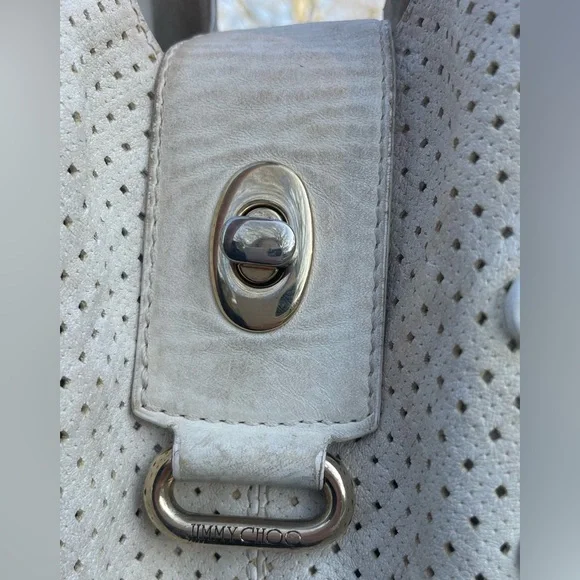 Vintage Jimmy Choo color beige - Picture 4 of 8